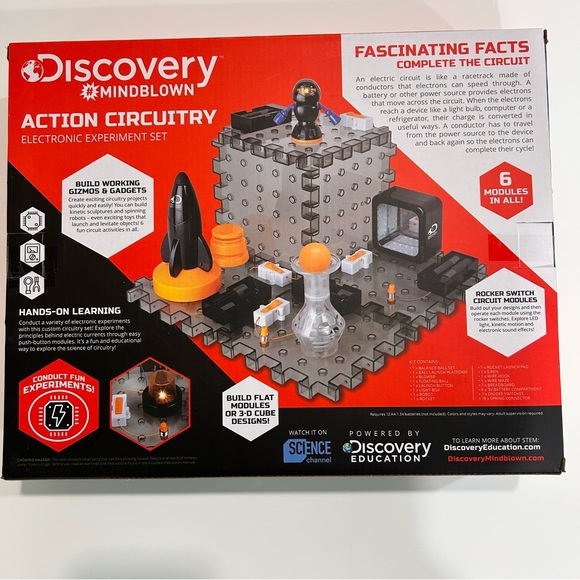 Discovery Mindblown Action Circuitry Electronic Experiment Set New - Picture 2 of 5